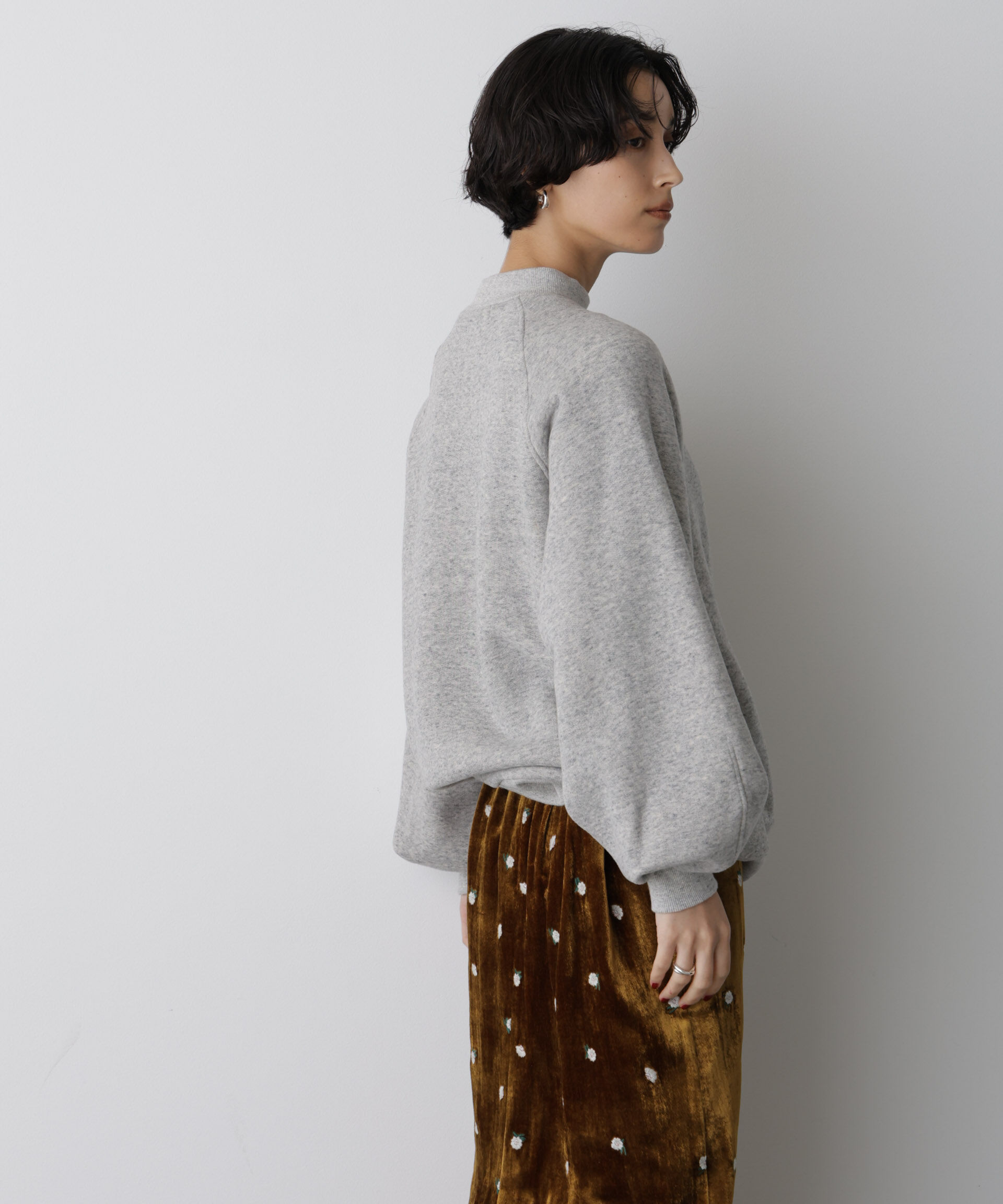  「「STEVELOUR」フラッフィースタンドプルオーバー」|スウェット・ジャージ|