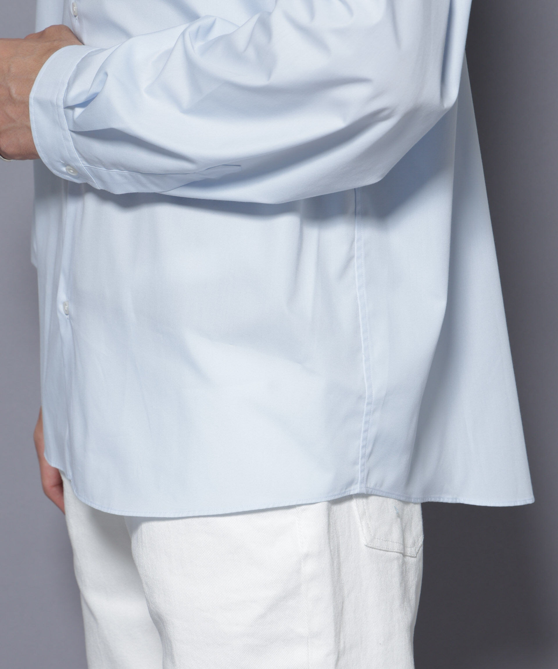 nano･universe「「大人のワイドシャツ」レギュラーカラー 長袖」|シャツ・ブラウス|