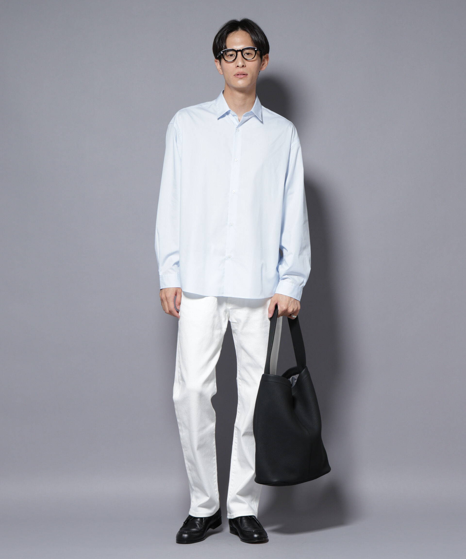 nano･universe「「大人のワイドシャツ」レギュラーカラー 長袖」|シャツ・ブラウス|