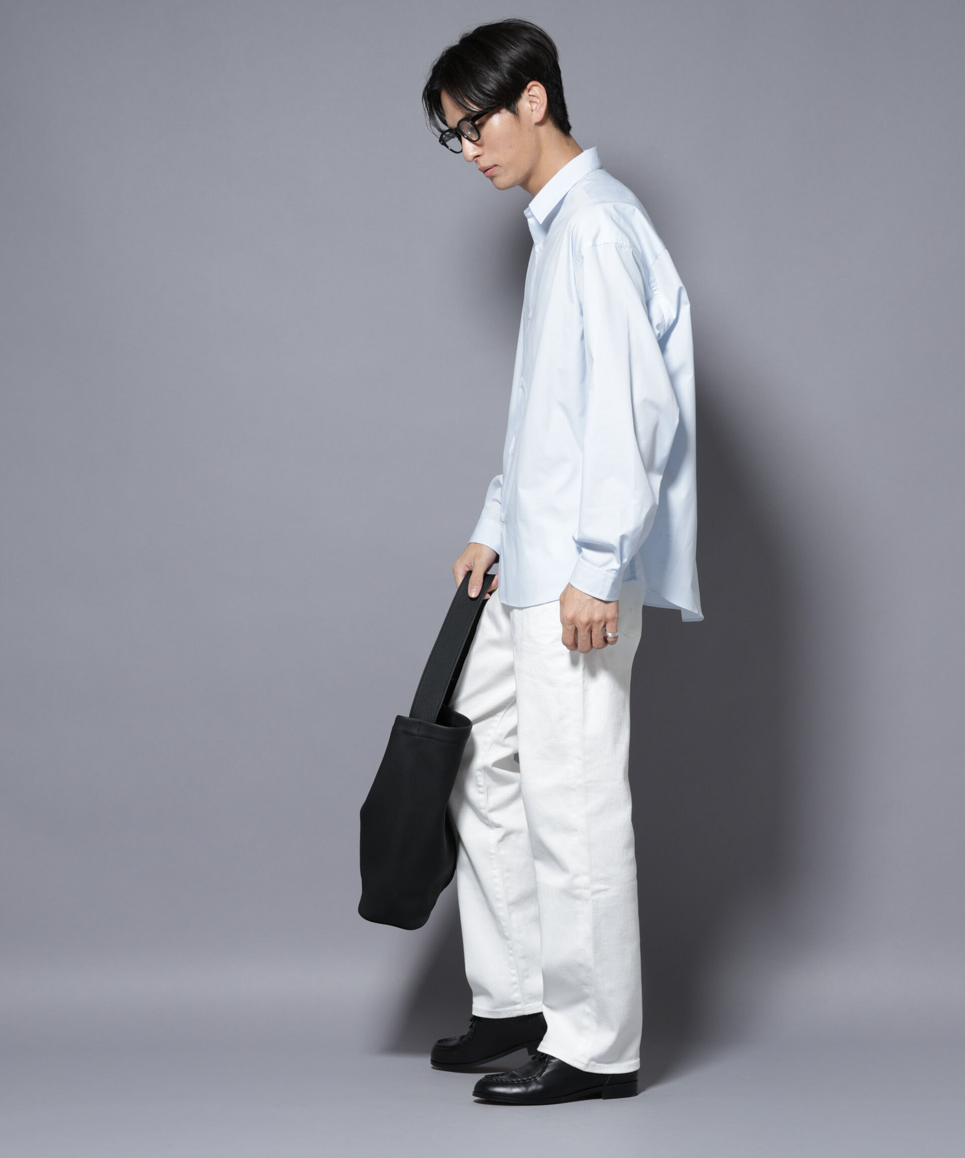 nano･universe「「大人のワイドシャツ」レギュラーカラー 長袖」|シャツ・ブラウス|