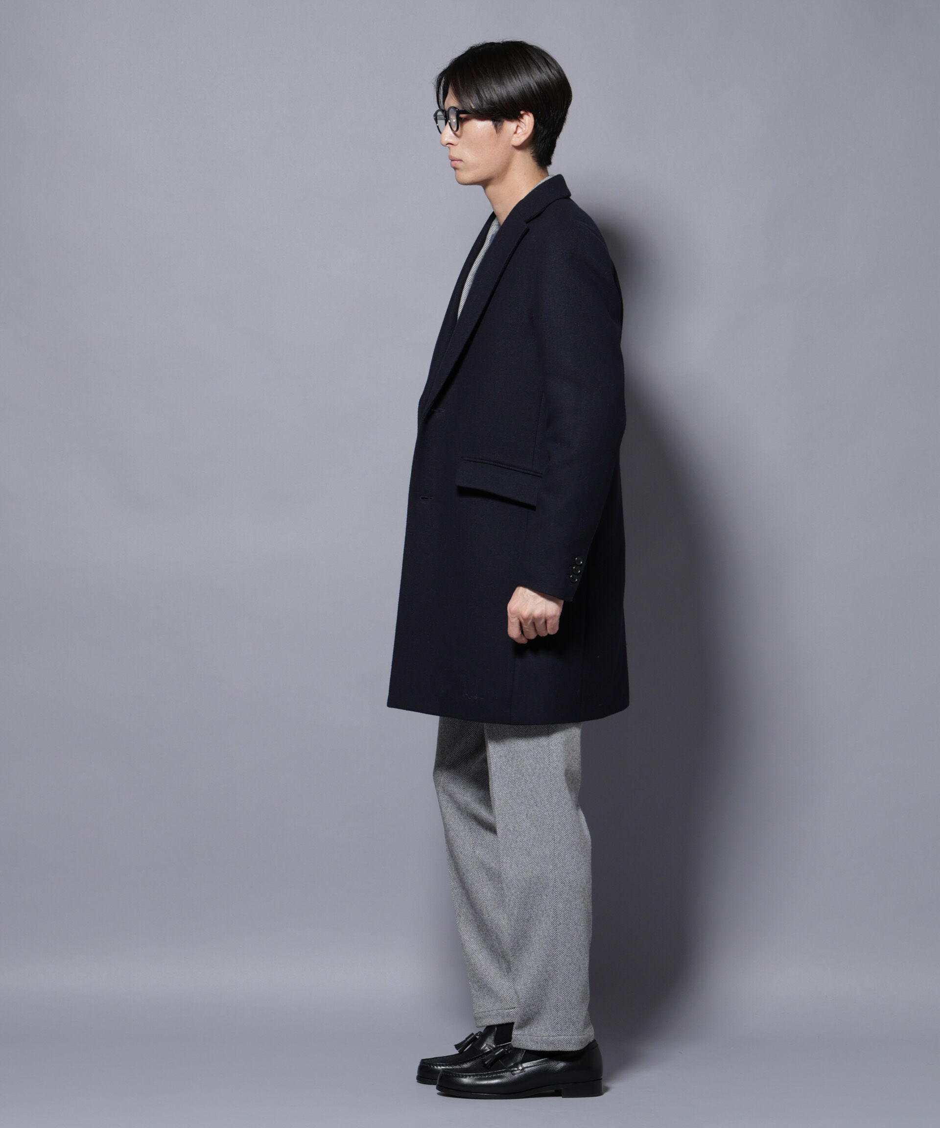 nano･universe「ウール/Nメルトンチェスターコート」|その他|