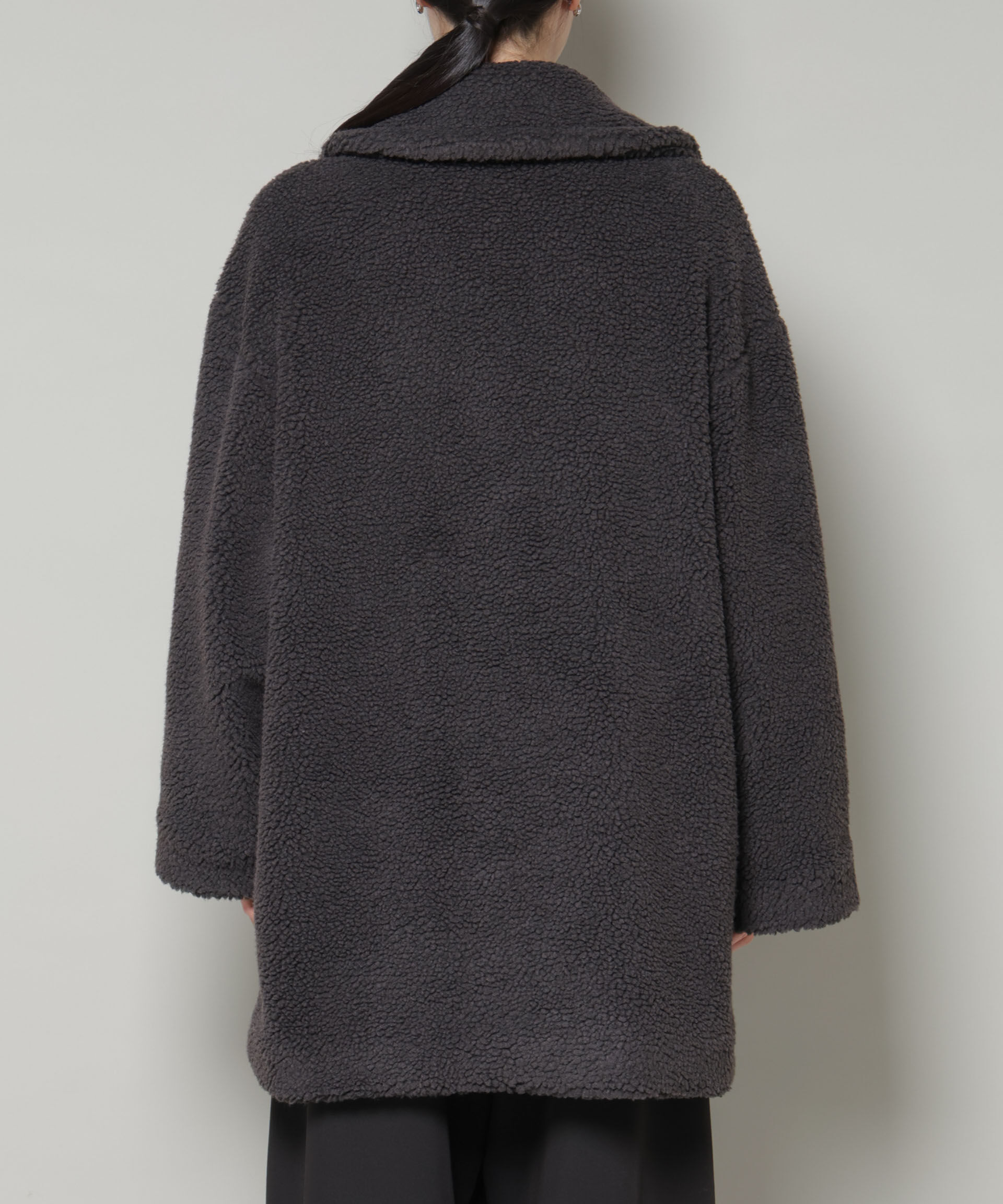 nano･universe「ボアワイドダブルボタンコート」|その他|