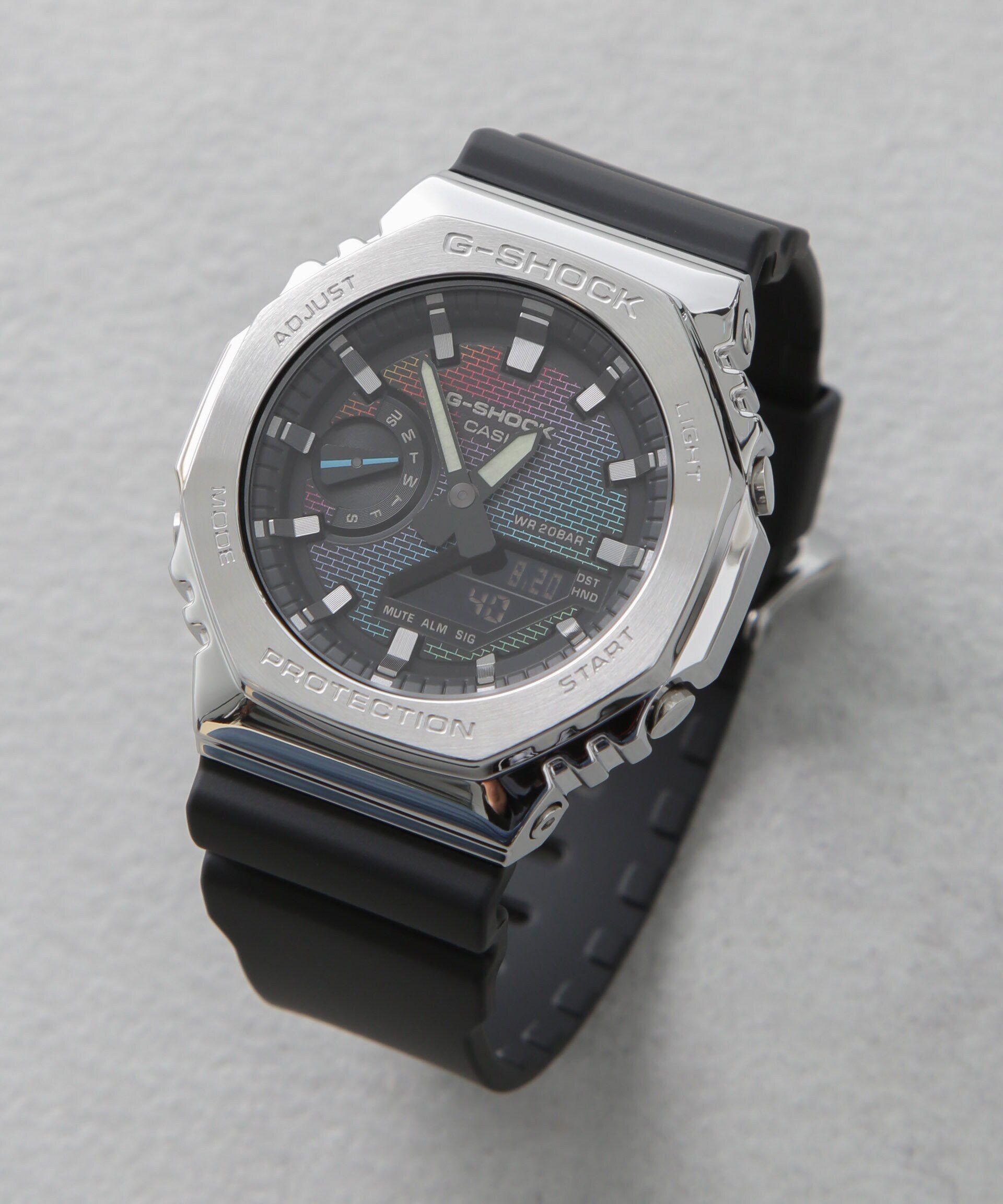  「G-SHOCK/GM-2100RW-1AJF」|腕時計|シルバー