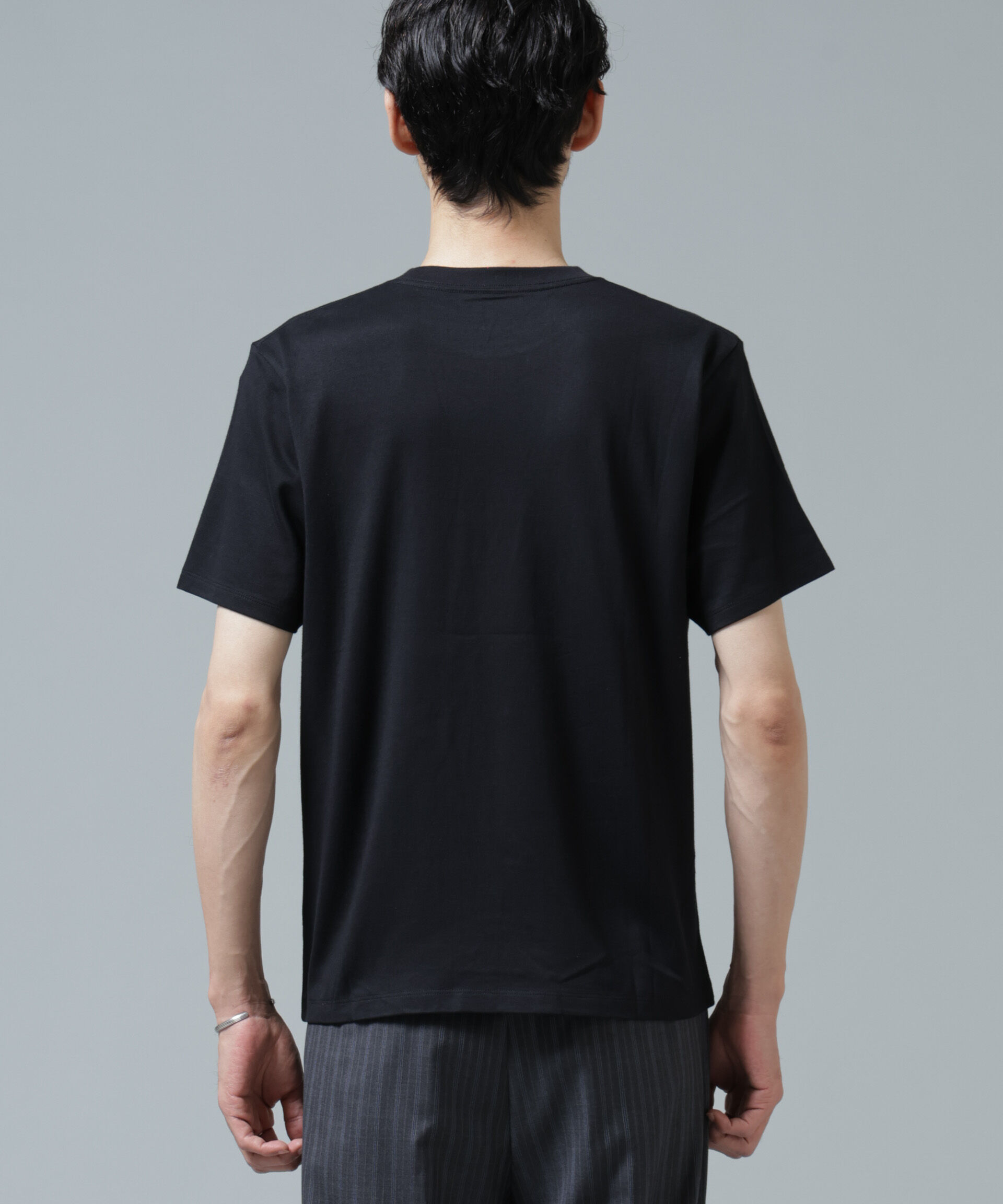 nano･universe「Anti Soaked(R) 汗染み防止 ミドルウェイト 7.1oz レギュラーシルエットTシャツ」|Tシャツ・カットソー|