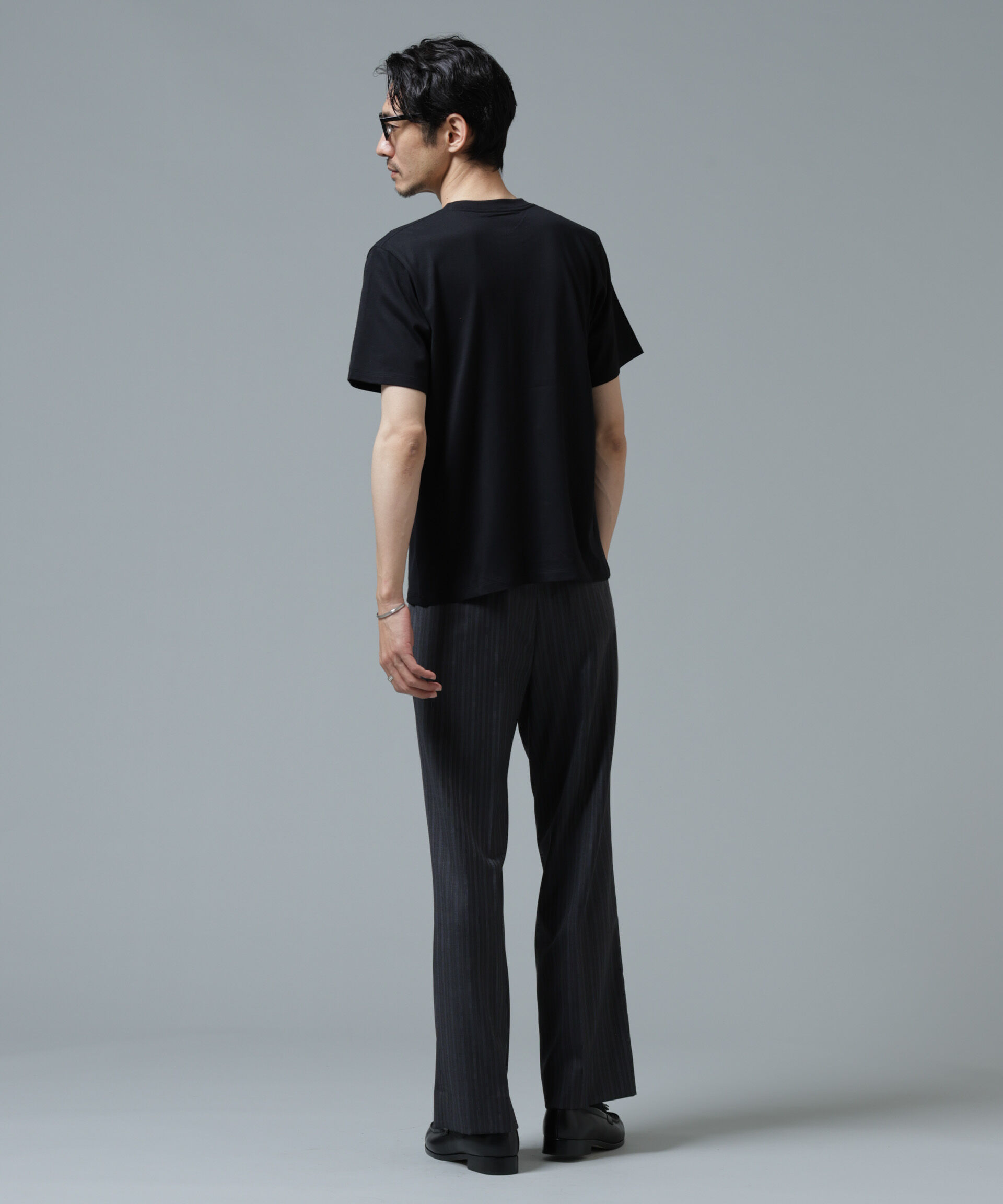 nano･universe「Anti Soaked(R) 汗染み防止 ミドルウェイト 7.1oz レギュラーシルエットTシャツ」|Tシャツ・カットソー|