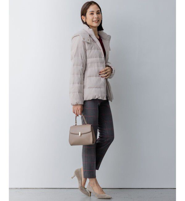 組曲「【洗える・2WAY】ライトタフタショートダウン」|ダウン|