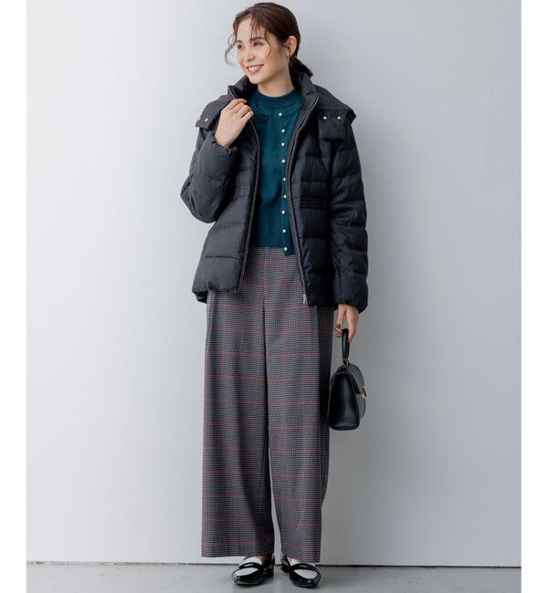 組曲「【洗える・2WAY】ライトタフタショートダウン」|ダウン|