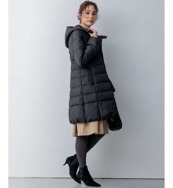 組曲「【洗える】ライトタフタロングダウン」|ダウン|