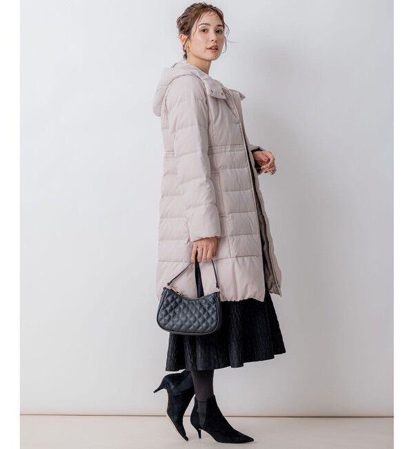 組曲「【洗える】ライトタフタロングダウン」|ダウン|