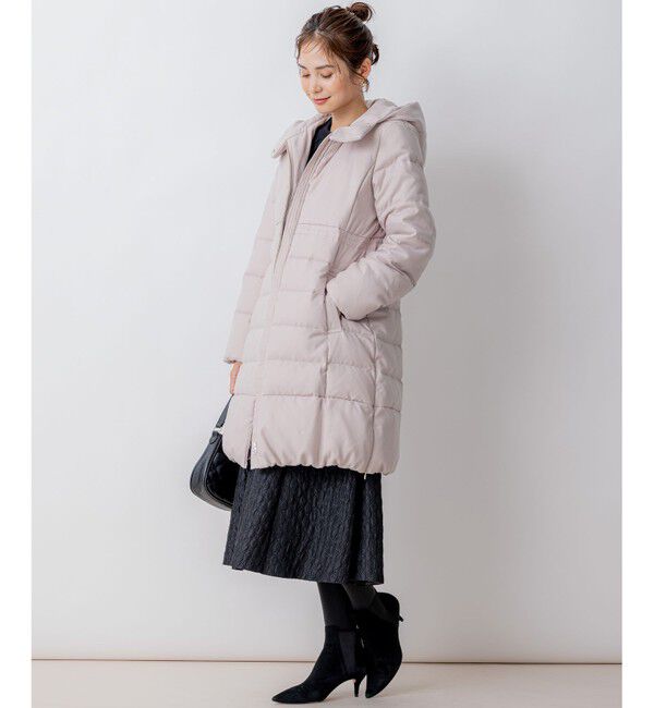 組曲「【洗える】ライトタフタロングダウン」|ダウン|