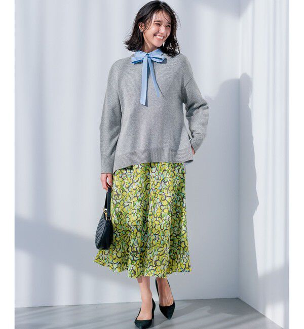 組曲「プランタンプリント フレアスカート」|スカート|