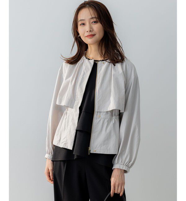 組曲「エアリーブルゾン」|ブルゾン・スタジャン|グレージュ系