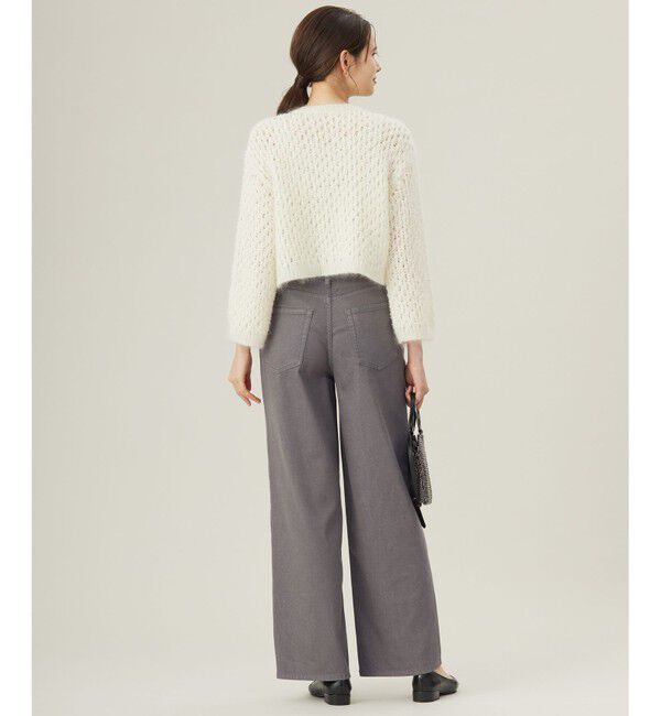 自由区「【洗える】ウスカルデニム ワイドパンツ」|デニム|