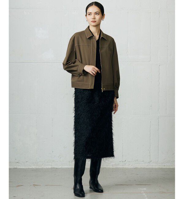 自由区「【SHIHOさん着用】デニムライクツイル ジャケット」|その他|