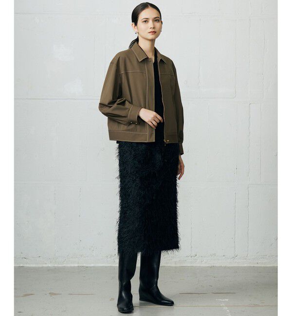 自由区「【SHIHOさん着用】デニムライクツイル ジャケット」|その他|