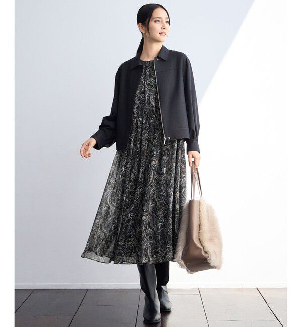 自由区「【SHIHOさん着用】デニムライクツイル ジャケット」|その他|