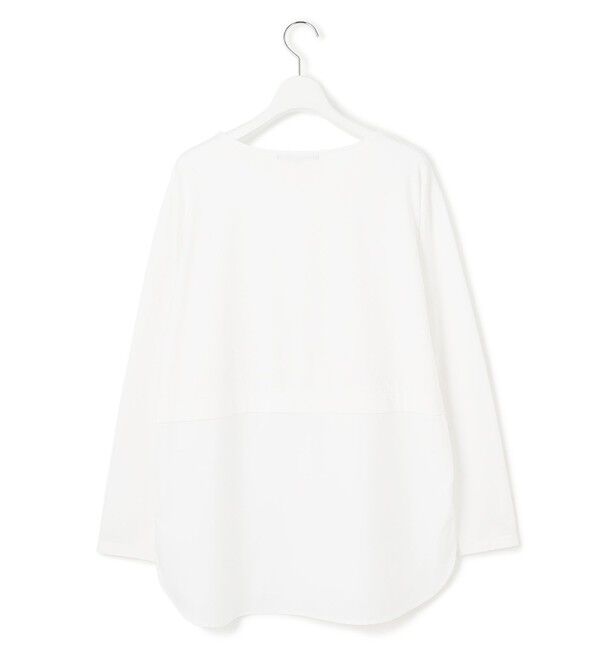 23区「【GLOW10月号掲載/洗える】ナチュラルコットンベアコンビ カットソー」|Tシャツ・カットソー|