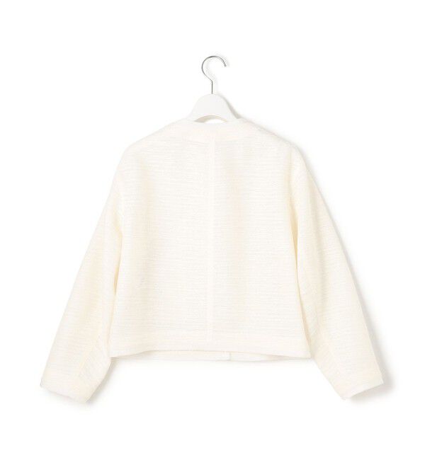 23区「【Oggi5月号掲載】サマーツイード ジャケット」|ノーカラージャケット|