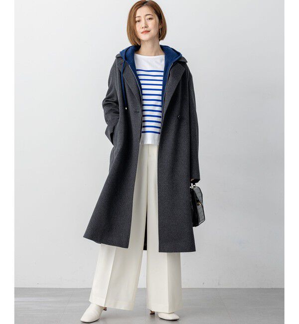 23区「MTRカシミヤビーバー チェスター コート」|チェスターコート|