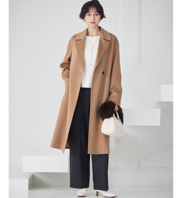 23区「MTRカシミヤビーバー チェスター コート」|チェスターコート|