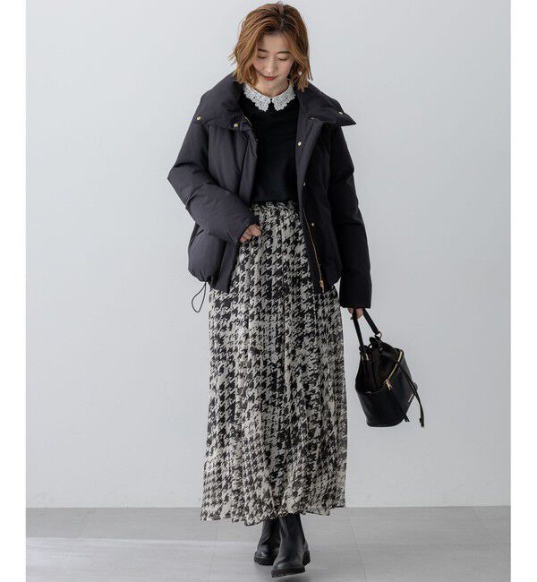 23区「【一部店舗限定/滝沢眞規子さん着用/撥水加工】ミリタリー Aライン ダウンコート」|ダウン|