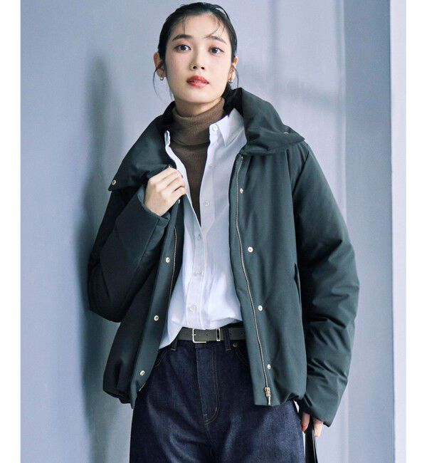 23区「【一部店舗限定/滝沢眞規子さん着用/撥水加工】ミリタリー Aライン ダウンコート」|ダウン|ﾊﾟｲﾝｸﾞ