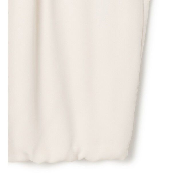 23区「【洗える】シルキーデシン ボールチェーン バルーン ブラウス」|シャツ・ブラウス|