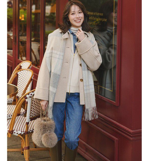 23区「23区DENIM ストレートフィット デニムパンツ」|デニム|