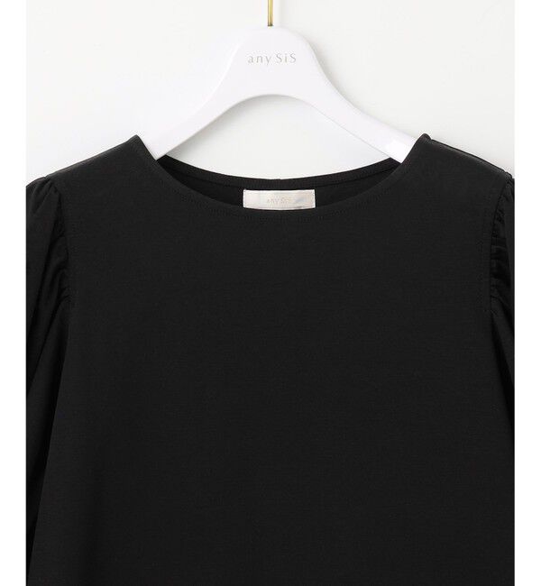 ANY SIS「【接触冷感】美人 ボリュームスリーブ カットソー」|Tシャツ・カットソー|