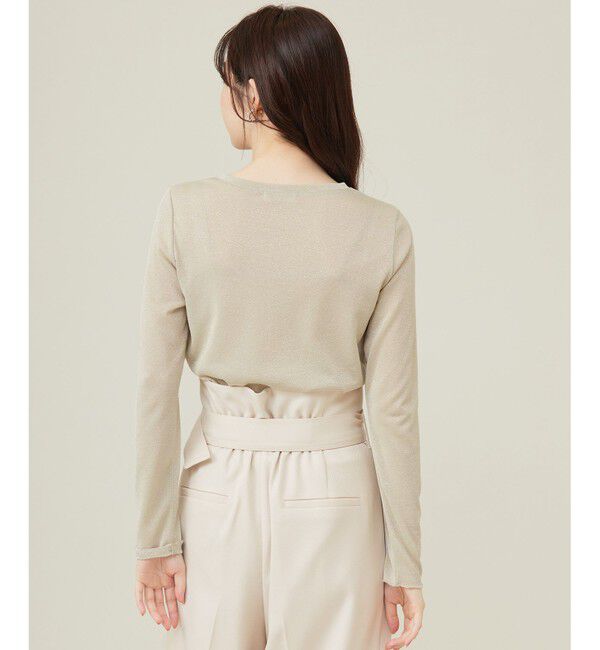 ANY SIS「【洗える】シアーラメ インナー」|Tシャツ・カットソー|