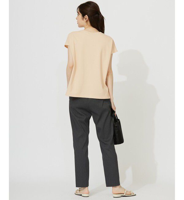 ANY SIS「【洗える】ビジュー付き カットソー」|Tシャツ・カットソー|