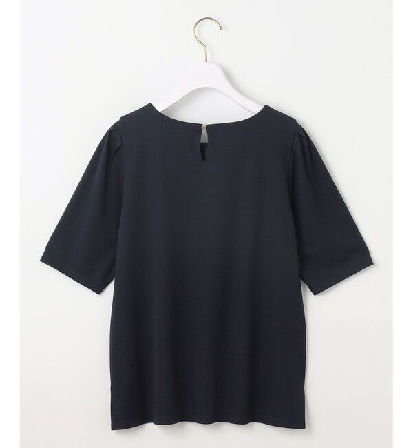 ANY SIS「【接触冷感・UVカット・洗える】ハイストレッチスムースタックスリーブ カットソー」|Tシャツ・カットソー|