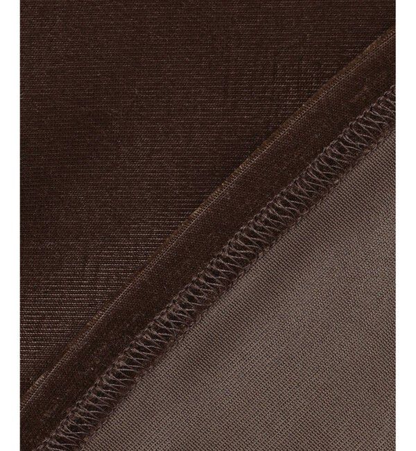 any SiS「【洗える】シアーベロアドレープ Tシャツ」|Tシャツ・カットソー|