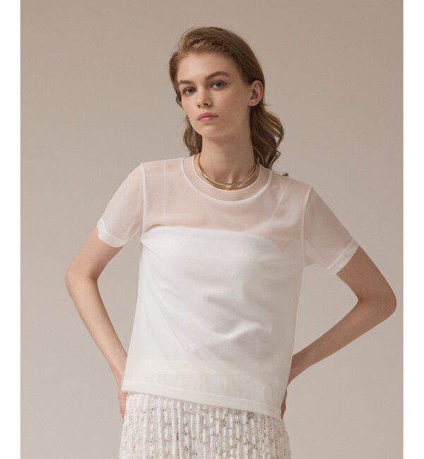 Diagram「シアーカットトップ」|Tシャツ・カットソー|ホワイト