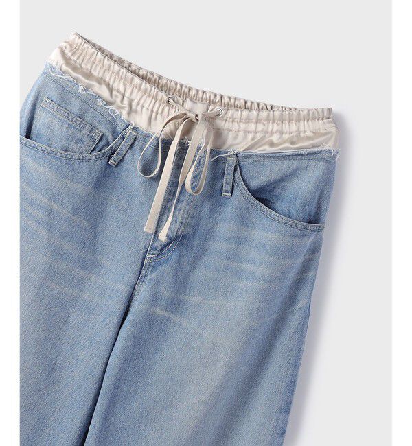 Grace Class「コンビデニムイージーパンツ」|デニム|