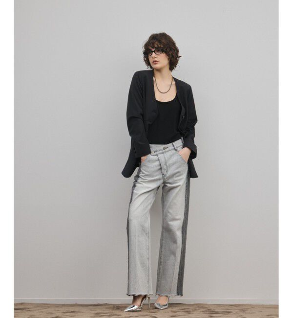 Diagram「リメイクフレアデニムパンツ」|デニム|