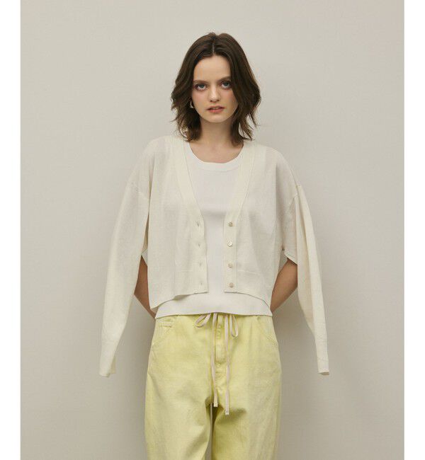 Diagram「スリーブスリットニットカーディガン」|カーディガン|