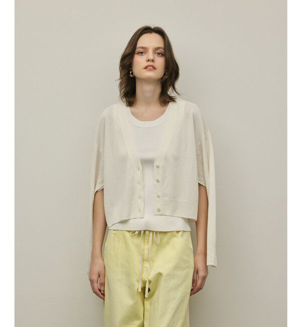 Diagram「スリーブスリットニットカーディガン」|カーディガン|