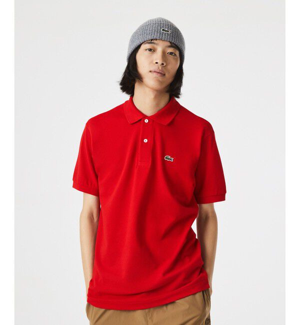 LACOSTE「『Ｌ.12.12』定番半袖ポロシャツ」|ポロシャツ|レッド