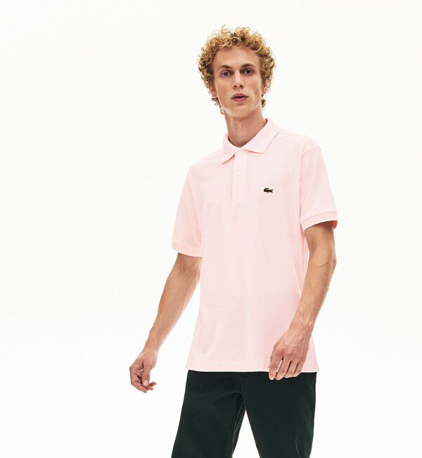LACOSTE「『Ｌ.12.12』定番半袖ポロシャツ」|ポロシャツ|ライトピンク