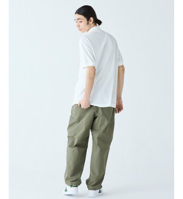 LACOSTE「通気性 イージーケア 軽量鹿の子ピケ L.12.12ライトウェイト半袖ポロシャツ」|ポロシャツ|