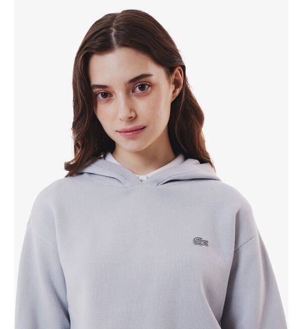 LACOSTE「ニットフーディー / プルオーバーニットパーカー」|ニット・セーター|