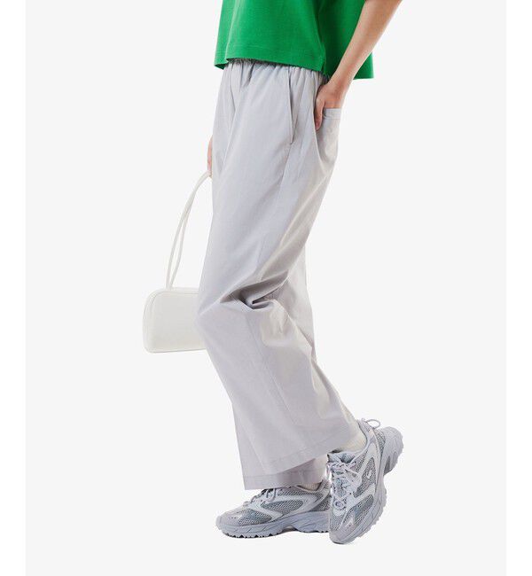 LACOSTE「センタープレスワイドイージーパンツ ワイドパンツ」|その他|ライトグレー