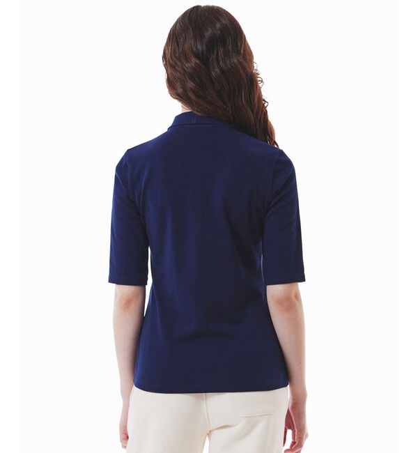 LACOSTE「スリムフィットハーフスリーブポロシャツ」|ポロシャツ|