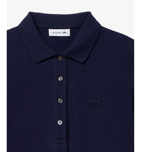 LACOSTE「スリムフィットハーフスリーブポロシャツ」|ポロシャツ|