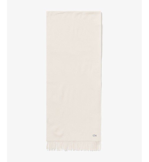 LACOSTE「メリノウール大判マフラー」|マフラー|