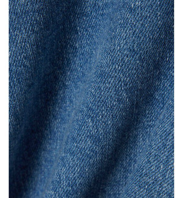 LACOSTE「ハイウエストストレートデニムパンツ」|デニム|