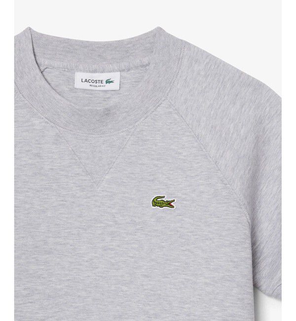 LACOSTE「ダブルフェイス半袖スウェット」|ニット・セーター|