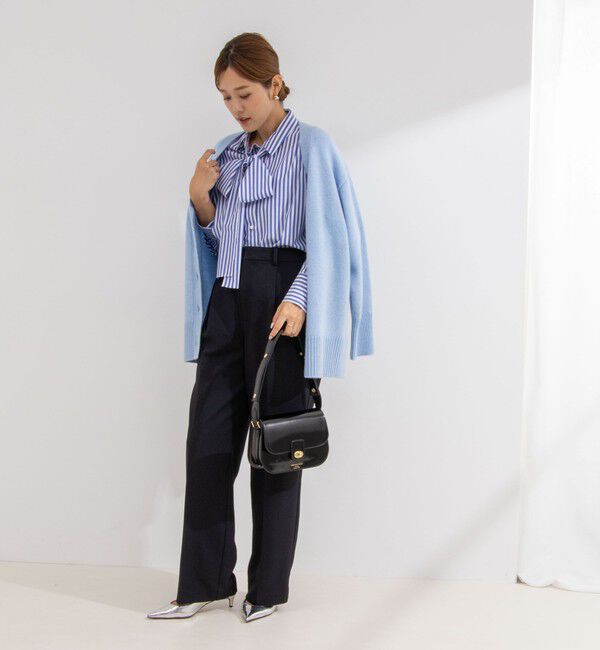 NOLLEY'S「ウォッシャブルウール調愛されイージーワイドパンツ」|その他|