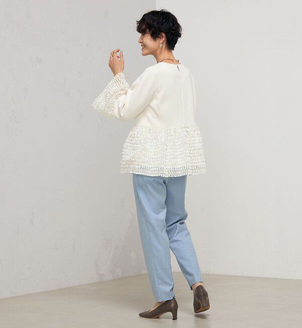 NOLLEY'S sophi「ウール混ウォッシャブルインゴムパンツ」|その他|